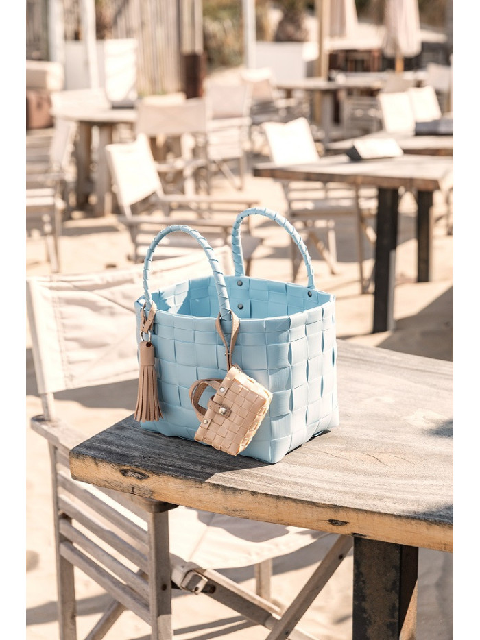 Freizeittasche Handtasche XS Mini Paris Shopper faded blue