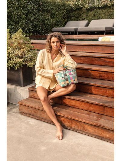 Freizeittasche Handtasche XS Mini Paris Shopper multi mix