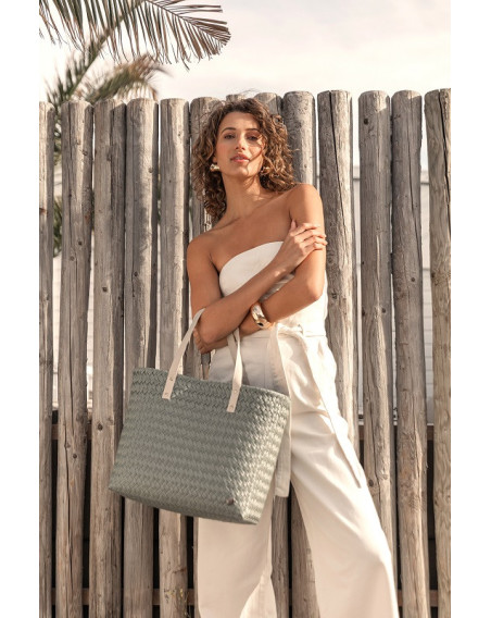 Einkaufstasche - Freizeittasche Shopper Faye brown pattern