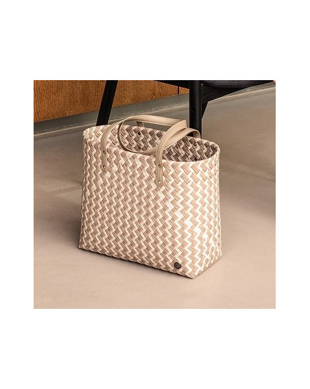 Einkaufstasche - Freizeittasche Shopper Faye brown pattern
