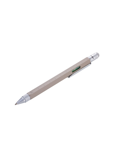 CONSTRUCTION Multitasking Kugelschreiber Betonoptik grau matt