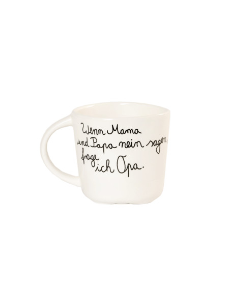 Familientasse - Tasse Opa, Porzellan