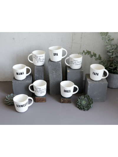 Familientasse - Tasse Papa, Porzellan