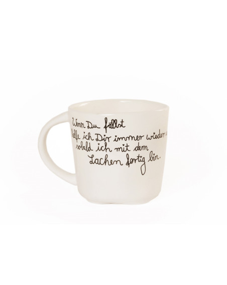 Familientasse - Tasse Schwester, Porzellan