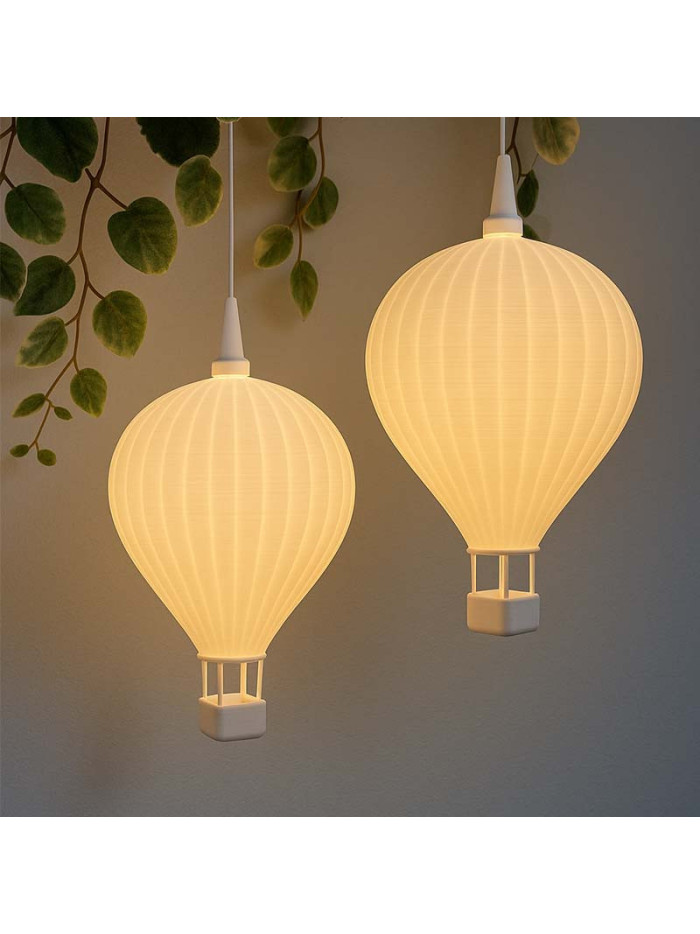 Lampenschirm Heißluftballon Wilhelmine XXL 132x132x185mm für den Weihnachtsstern A1e