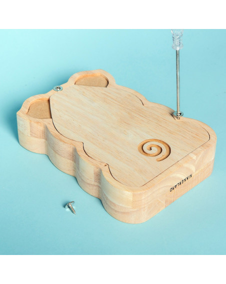 Spardose Holz-Sparschwein "Piggi Bank"