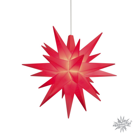 Herrnhuter Miniarturstern Rot, 8cm
