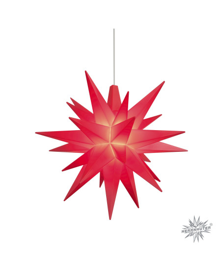 Herrnhuter Miniarturstern Rot, 8cm