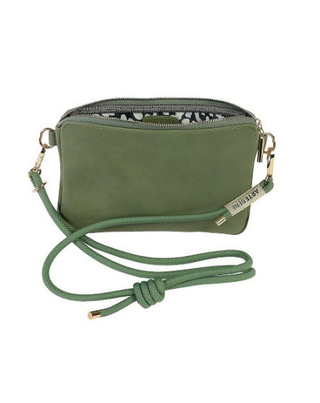 Clutch Umhängetasche Handtasche Majoie Salber-Soft, 22x15cm