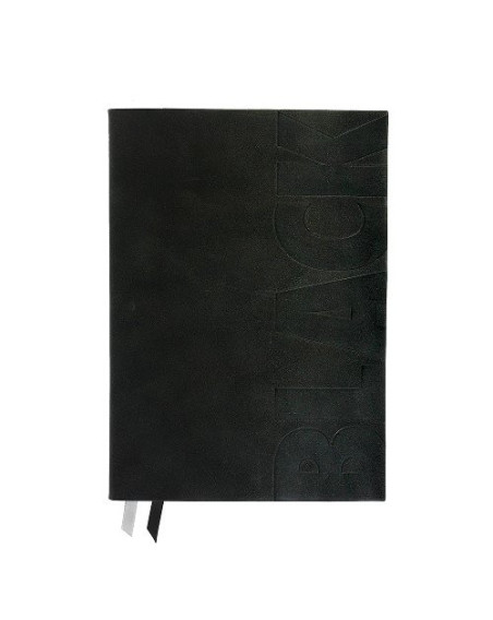 Notizbuch Schreibkladde "BLACK" Majoie Schwarz A5 240 Seiten