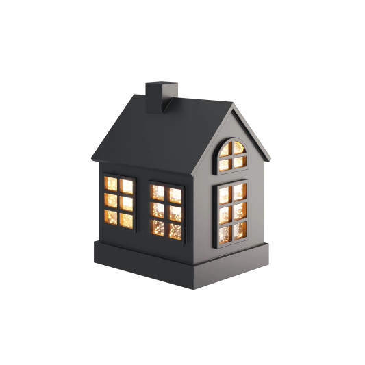 Sompex GLAMOR HOUSE 16x11,5cm schwarz Dekoleuchte