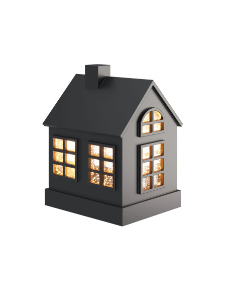 Sompex GLAMOR HOUSE 16x11,5cm schwarz Dekoleuchte