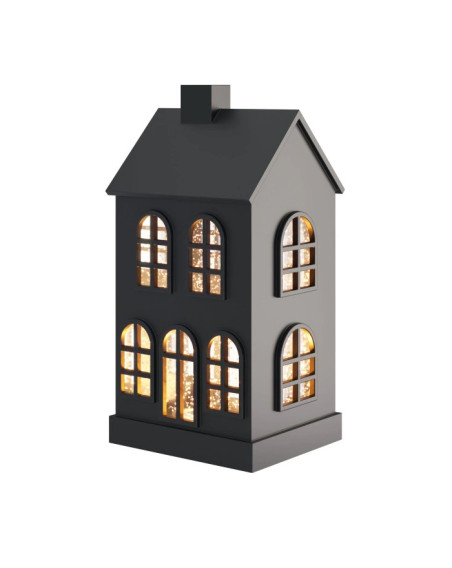Sompex GLAMOR HOUSE 23x9,5cm schwarz Dekoleuchte