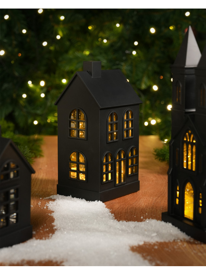 Sompex GLAMOR HOUSE 23x9,5cm schwarz Dekoleuchte