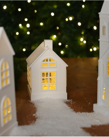 Sompex GLAMOR HOUSE 23x9,5cm weiß Dekoleuchte