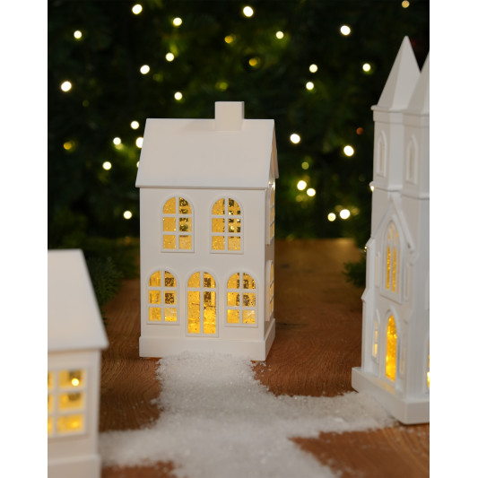 Sompex GLAMOR HOUSE 23x9,5cm weiß Dekoleuchte