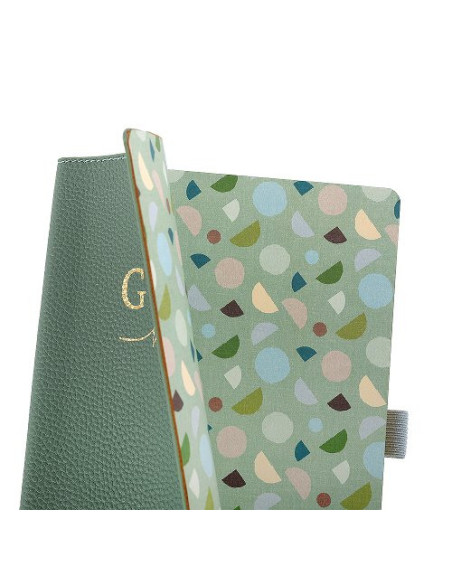 Notizbuch Schreibkladde GOOD VIBES Mint Majoie, Slim Line A5 144 Seiten