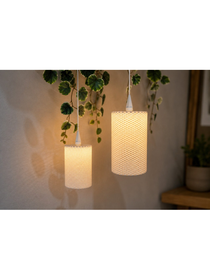 Lampenschirm Elinor M, 70x70x120mm für den Weihnachtsstern A1e