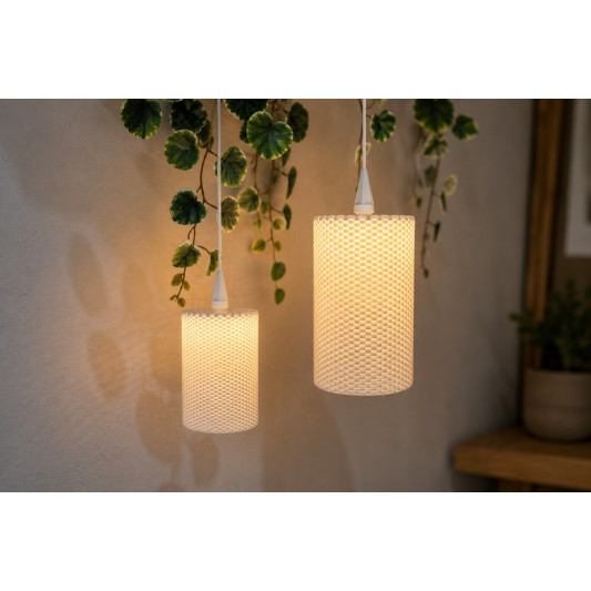 Lampenschirm Elinor XS, 50x50x80mm für den Weihnachtsstern A1e