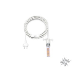 Indoorkabel weiß passend für Herrnhuter Papiersterne, 4m