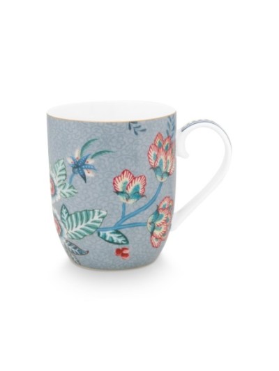 Flower Festival, Tasse, 145ml, hellblau