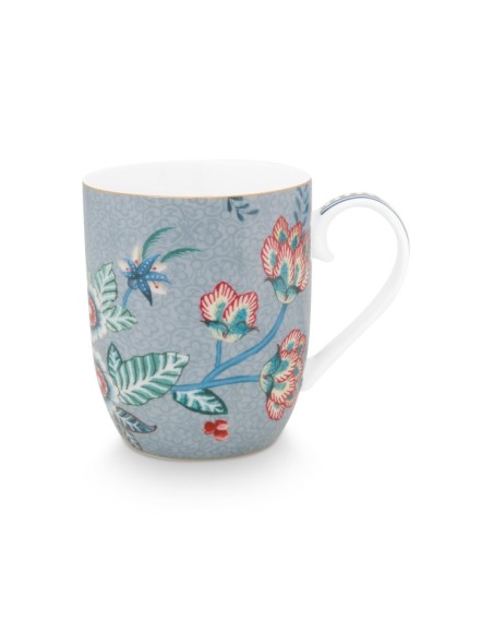 Flower Festival, Tasse, 145ml, hellblau