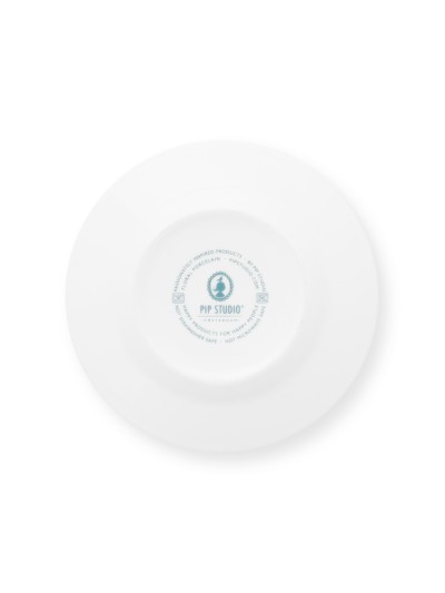 Flower Festival, Petit Four Teller, 12cm, hellblau