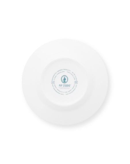 Flower Festival, Petit Four Teller, 12cm, hellblau