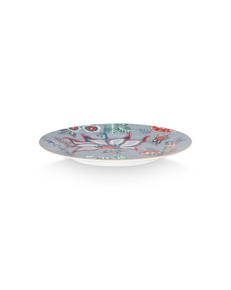 Flower Festival, Teller, 17cm, hellblau