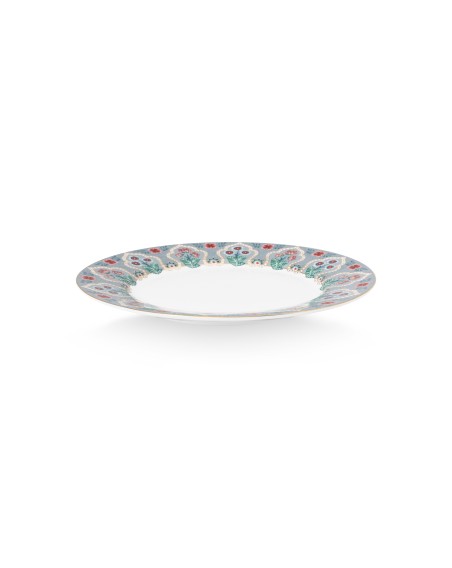 Flower Festival Deco, Teller, 21cm, hellblau