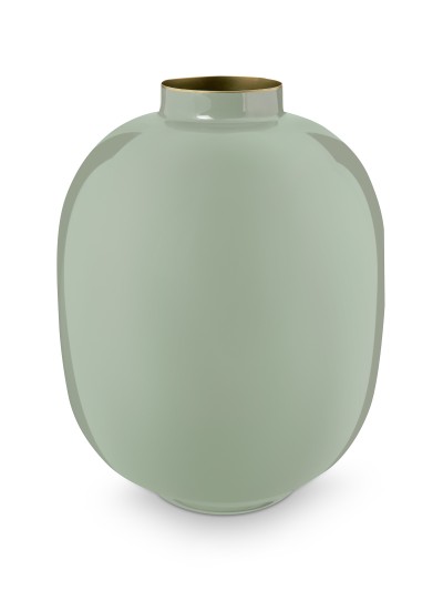 Vase Metal, Green, 32cm