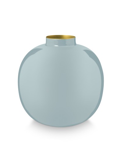 Pip Studio Vase, rund, 23 cm Hellblau
