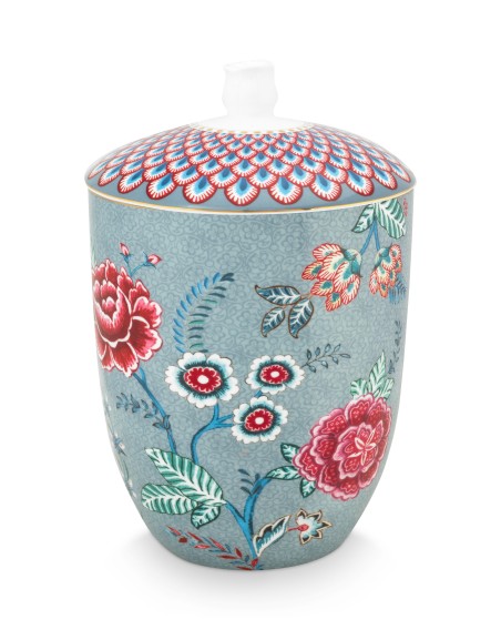 Flower Festival, Vorratsdose, 1.5ltr, hellblau