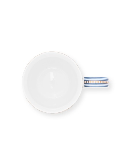 Flower Festival Scallop Deco, Tasse XL, 450ml, hellblau