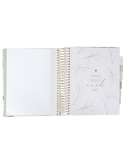 Hochzeitsplaner "Wir trauen uns" Blätter 19x22 cm