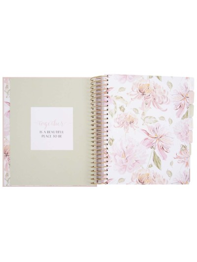 Hochzeitsplaner "you and me" Rosa 19x22 cm