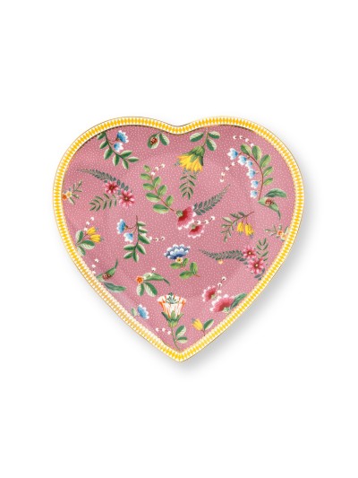 La Majorelle, Herzteller 2er Set, 21.5cm, pink