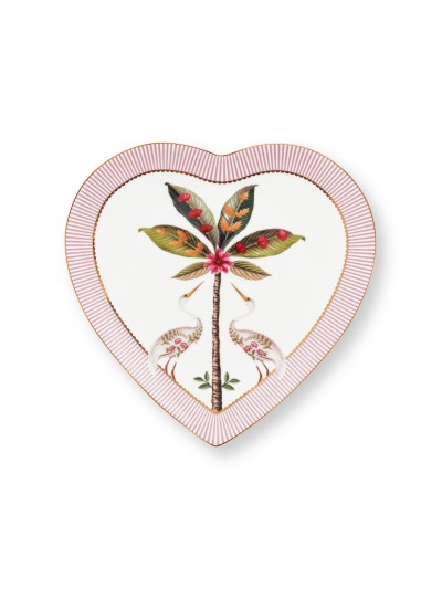 La Majorelle, Herzteller 2er Set, 21.5cm, pink