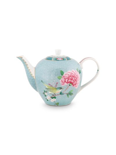 Blushing Birds, Teekanne/Kaffeekanne, 1,6 ltr. blau