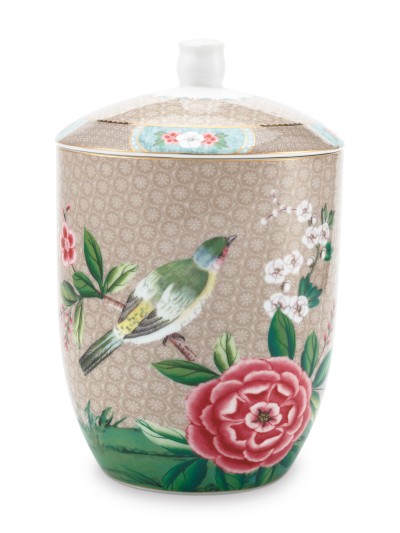 Blushing Birds, Vorratsdose, 1.5ltr, khaki