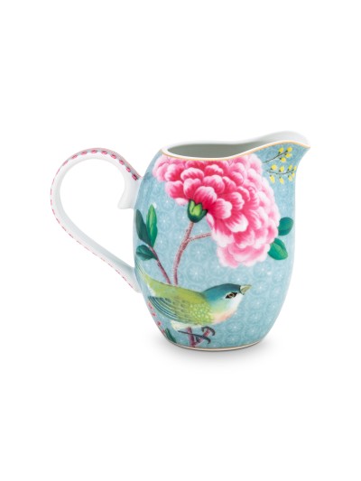 Blushing Birds, Milchkännchen, 250ml, blau