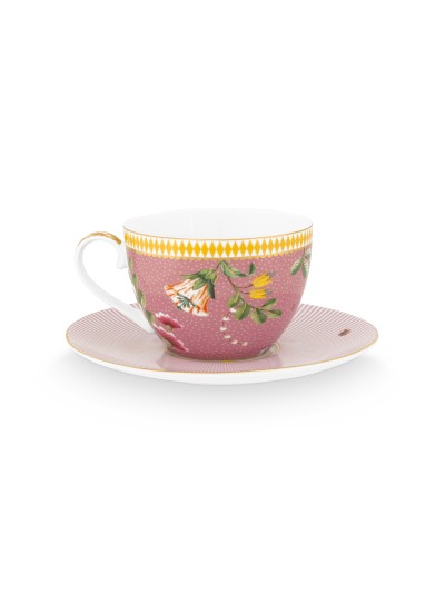La Majorelle, Tasse & Untertasse, 280ml, pink La Majorelle, Tasse & Untertasse, 280ml, pink