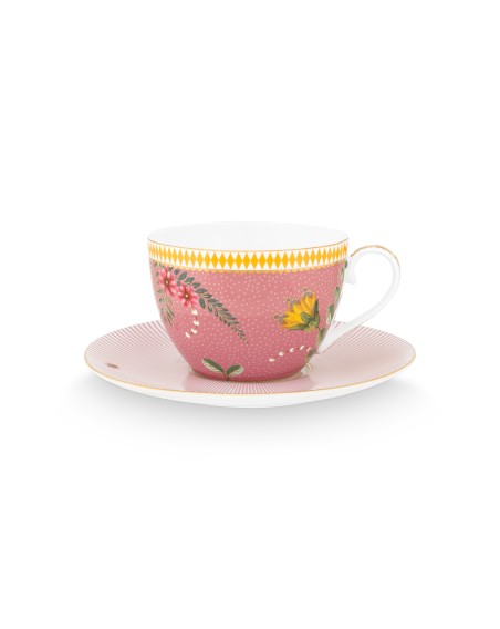 La Majorelle, Tasse & Untertasse, 280ml, pink