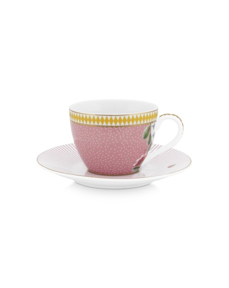 La Majorelle, Espressotasse & Untertasse, 120ml, pink