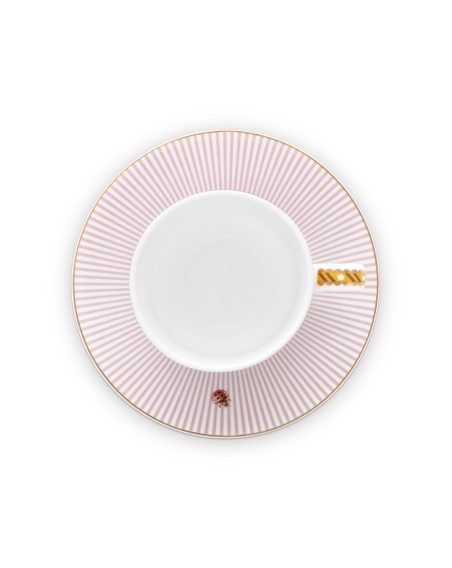 La Majorelle, Espressotasse & Untertasse, 120ml, pink