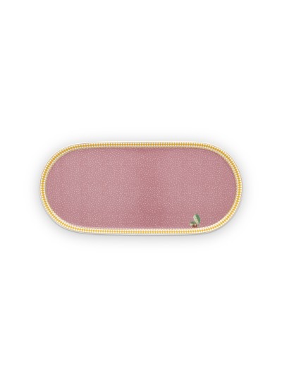 La Majorelle, Tablett für Milch und Zucker, 25x12cm, pink