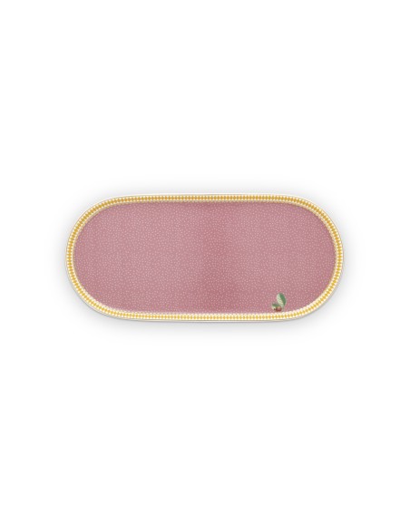 La Majorelle, Tablett für Milch und Zucker, 25x12cm, pink