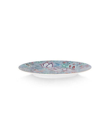 Flower Festival, Teller, 32cm, blau