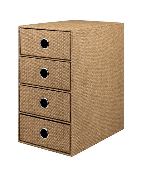 Schubladenbox, 4er, S.O.H.O. Special Line, Hazelnut
