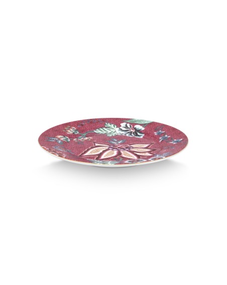 Flower Festival, Teller, 17cm, dunkelpink